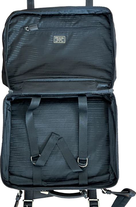 Borsa Da Viaggio In Saffiano Nero 